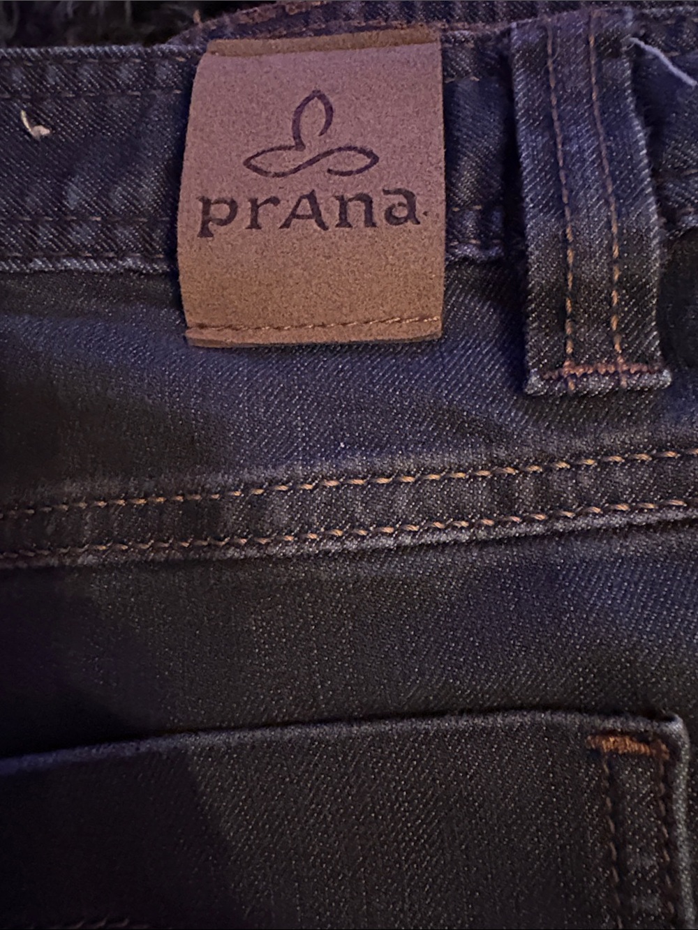 Men’s Prana Straight-Leg Jeans in Dark Indigo - Picture 5 of 5